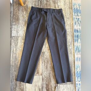 2 for $20 sale: Perry Ellis Portfolio dark gray dress pants slacks 34 x 30